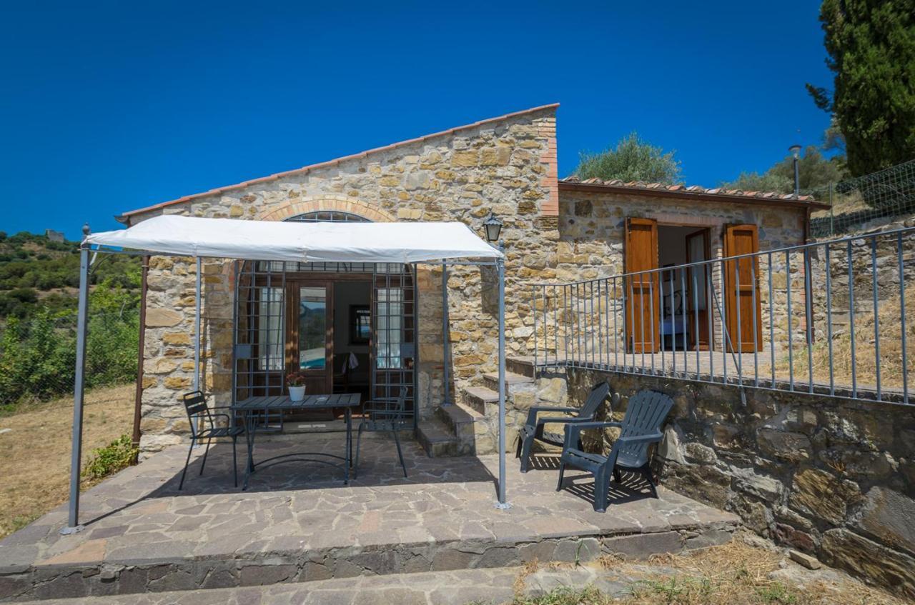 Poloturisticoumbria Rustico Con Piscina Vista Lago Passignano sul Trasimeno Bagian luar foto