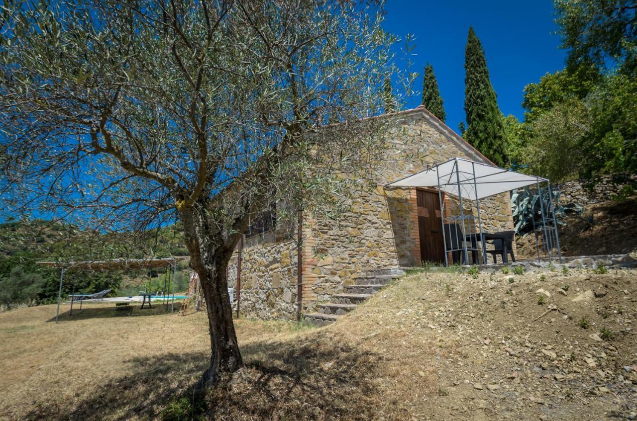 Poloturisticoumbria Rustico Con Piscina Vista Lago Passignano sul Trasimeno Bagian luar foto